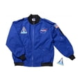 thumbnail image 2 of Aeromax Adult NASA Astronaut Flight Jacket, Medium, Blue, 2 of 2