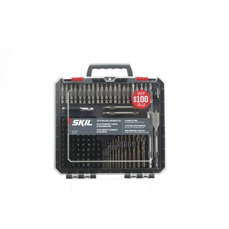 UPC: 0039725075635 | SKIL 120pcs Drilling and Screw Driving Bit Set with Bit Grip  SMXS8501