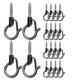 thumbnail image 1 of 2025 Latest Model 20PCS Q Hanger Hooks Heavy Duty Wall Ceiling Hooks with Safety, 1 of 5