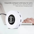 thumbnail image 3 of QinYing 75W 6-Port USB Charger Desktop Charging Station(Type-C, Quick Charge 3.0 and 4 USB Ports) with Wireless Charger,Multi USB Charger Hub for Smartphone More White, 3 of 6