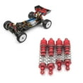 thumbnail image 4 of Amortiguadores de Metal Tholdsy paquete de 4 para coche control remoto 1/10 color Rojo, 4 of 6