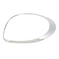 thumbnail image 1 of Chrome Plated Tail Light Trim Rings Stylish Decorative Replacement for  500L 2014-2018, 1 of 7