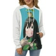 thumbnail image 4 of Tsuyu Asui Unisex Sweatshirts Loose Pullover Sweater Hooded Hoodie 3D Printing Jacket Winter Fall Clothes 6XL, 4 of 7