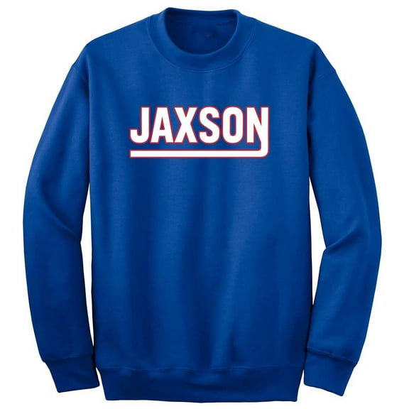 Jaxson Dart Logo New York Crew Neck Sweatshirt