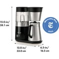 thumbnail image 6 of Durable OXO Brew 9 Cup Stainless Steel Coffee Maker  72 fl.oz., 6 of 11