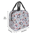 thumbnail image 2 of Logiee I Love USA Print Lunch Bag,Lunch Box for Women Men,Insulated Reusable Lunch Box for Adult,Lunch Tote Bag,Lunch Container for Office Work Picnic Beach or Travel, 2 of 7