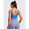 thumbnail image 2 of Top Deportivo CRZ YOGA Butterluxe Sin Aros Cuello en V Azul Talle S, 2 of 5