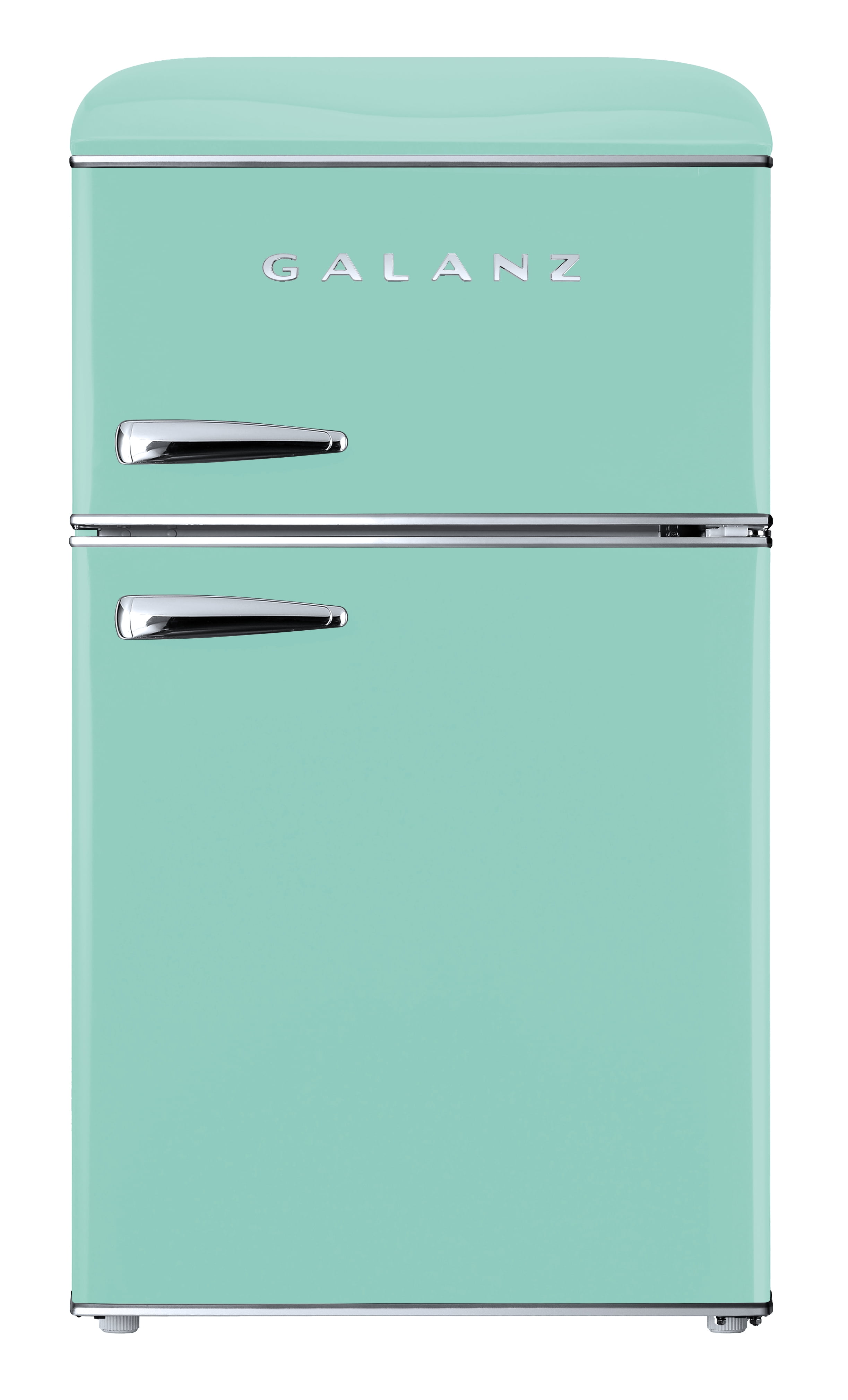 Galanz Glr Tgner Cu Ft Retro Compact Refrigerator True Top