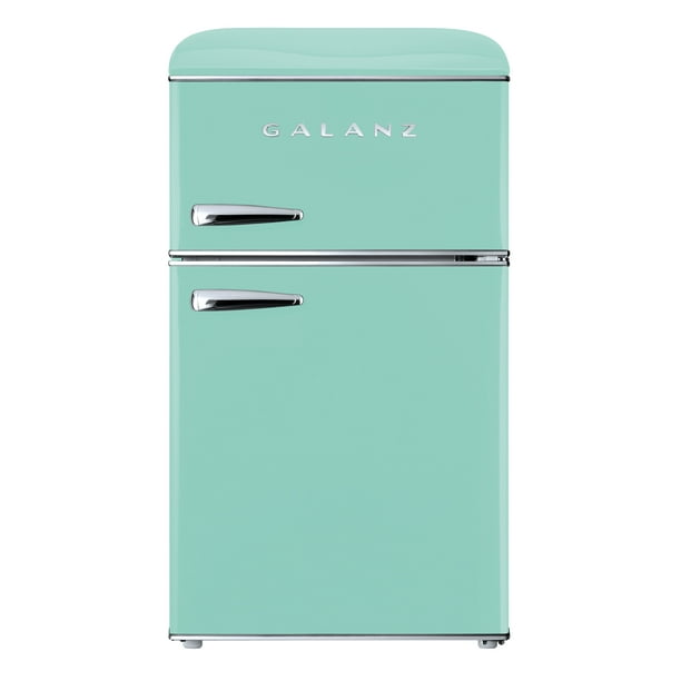 Galanz GLR31TGNER 3.1 Cu. Ft. Retro Compact Refrigerator True Top ...