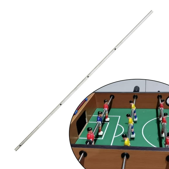Poste de futbolín, mesa de fútbol de acero, decoración de mesa de juego, poste de futbolín Mini 415 cm de diámetro 6 mm Cola Varilla de futbolín