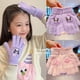 thumbnail image 3 of Genuine gloves for cuhk children Sanrio autumn and winter 8-15 years old five-finger set kulomi thick warm fingers for women, 3 of 5