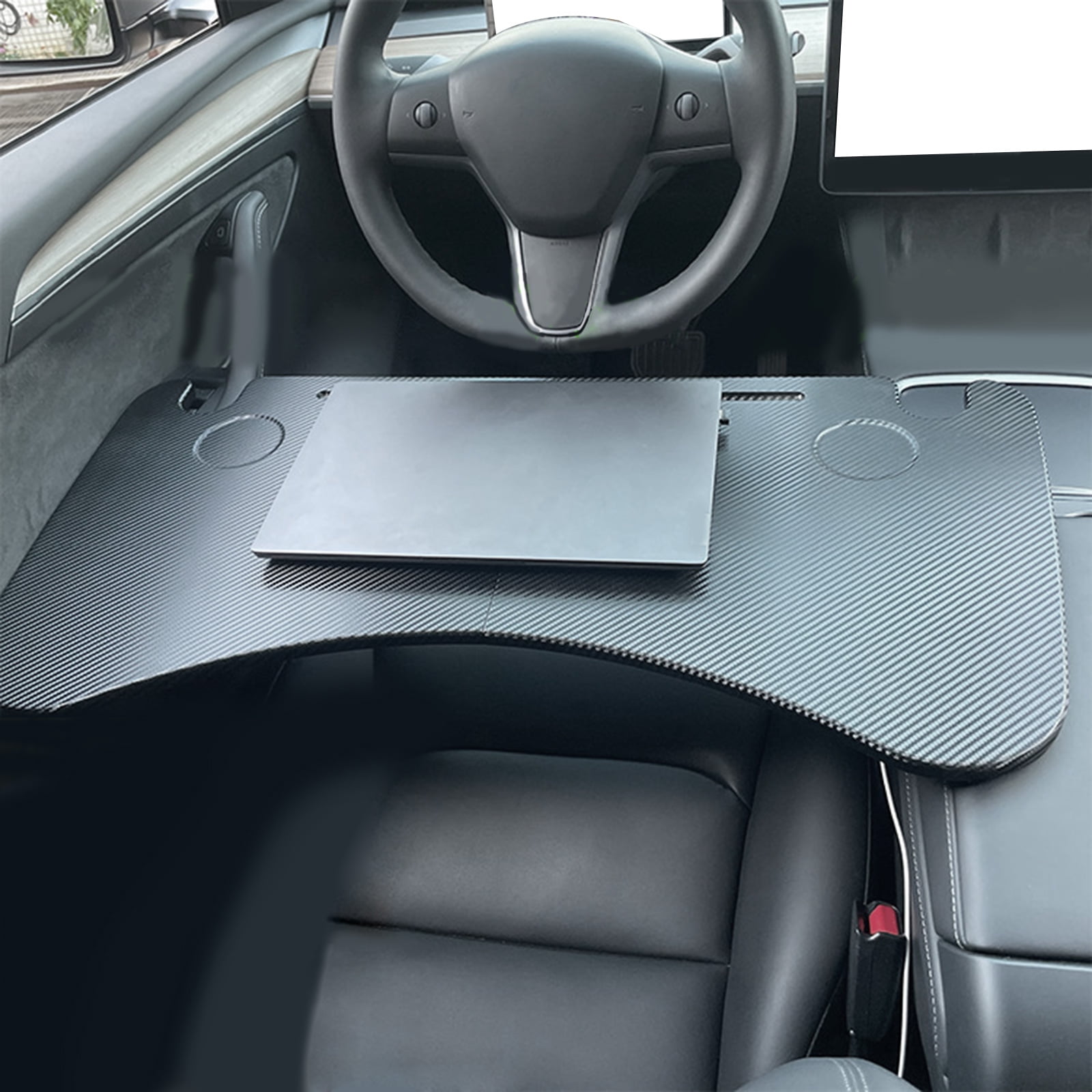 Zeiwohndc Eating Table Tray for Cell Phone Pad Lunch Tray Fits Car Y Car 3 for Driver