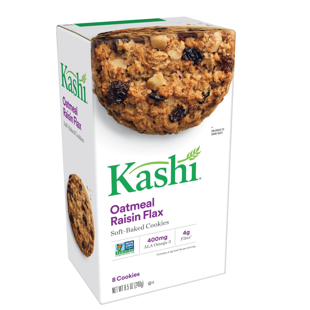 Kashi, SoftBaked Cookies, Oatmeal Raisin Flax, 8.5 Oz, 8 Ct Walmart