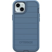 OtterBox Defender Series Kickstand Rugged Cell Phone Case with Holster for Apple iPhone 15 14 Plus