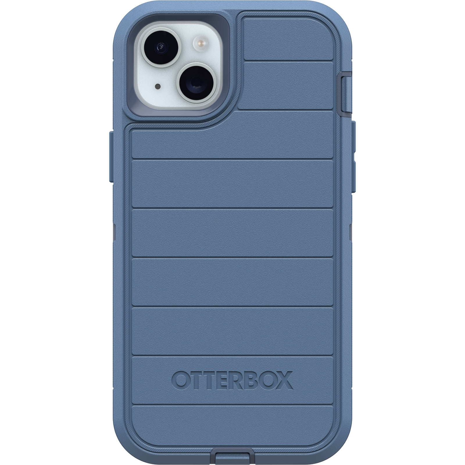 OtterBox Defender Series Kickstand Rugged Cell Phone Case with Holster for Apple iPhone 15 14 Plus
