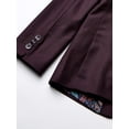 thumbnail image 4 of Geoffrey Beene Boy's Modern Fit 5-Piece Jacket Vest Trousers Shirt Tie Notch Lapel Suit Set - Colors, 4 of 5