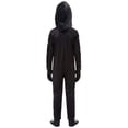 thumbnail image 5 of REDARER Kids Skeleton Cosplay Full‑Body Jumpsuit with Hood Mask Gloves and Foot Covers for Halloween Fancy Dress Role Play Themed Party Outfit,5-6 Years, 5 of 7