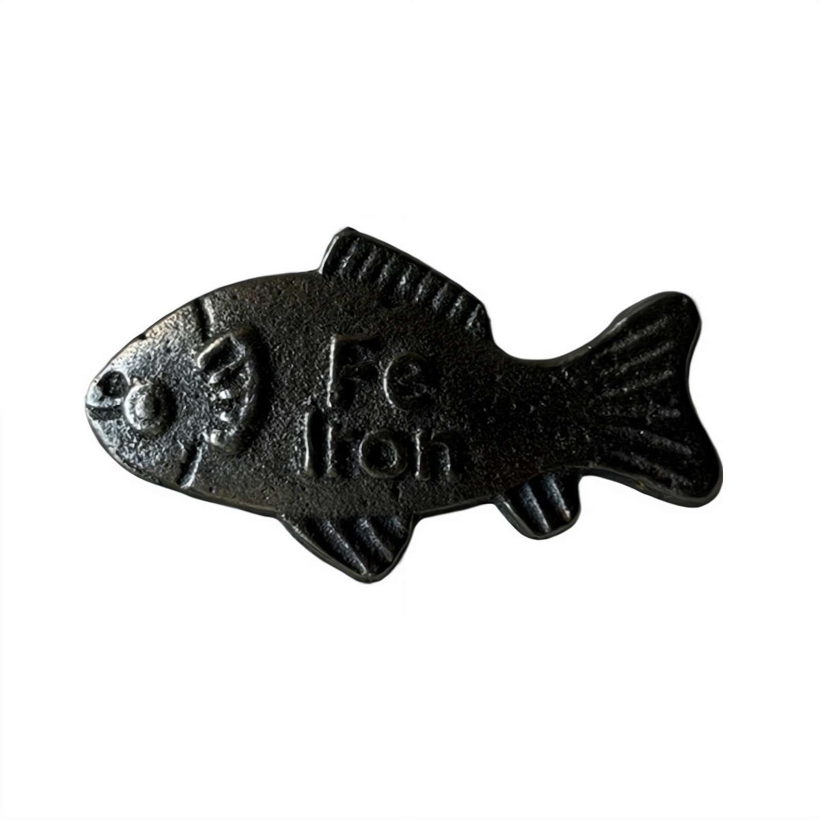 Lot De 3 Poissons En Fer Pour La Cuisson, Source De Fer Naturelle Pour