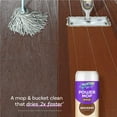thumbnail image 3 of Swiffer Power Mop Wood Quick Dry Liquid Wood Floor Cleaner, Lemon, 25.3 floz (4 Pack), 3 of 5