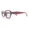 thumbnail image 6 of Womens Beveled Rectangle Mod Hipster Plastic Fashion Sunglasses Pink - Blue, 6 of 8