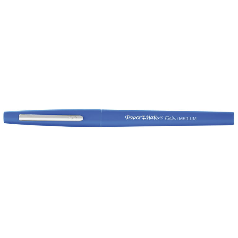 Paper Mate Flair Porous Point Pen - Medium Pen Point - 0.7 mm Pen Point  Size - Bullet Pen Point Style - Black, Blue, Cranberry, Green, Guava, Lime,  Magenta, Mocha, Navy, Orchid