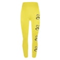 thumbnail image 5 of Feancey Daily Sales Clearance Holiday Leggings for Women Tummy Control Casual Heart Print Workout Pants High Waisted Stretchy Sports Yoga Tights Cute Valentines Day Gifts Yellow S, 5 of 7