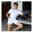 thumbnail image 2 of Playera Para Hombre 100% Algodon Blanco, 3pack Alfani 9020-3, 2 of 8