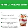 80 Pack 5.4 oz Clear Plastic Dessert Cups with Spoons and Lids