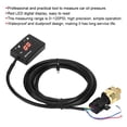 thumbnail image 4 of Oil Pressure Meter Digital Oil Pressure Meter 1/8in NPT Auto Car Oil Pressure Guage 0-120PSI Digital Meter With Sensor High, 4 of 8