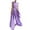 Purple, variant on IROINNID Sleeveless Suspender Jumpsuit For Women Full-Length Jumpsuits Loose Waistband Jumpsuit