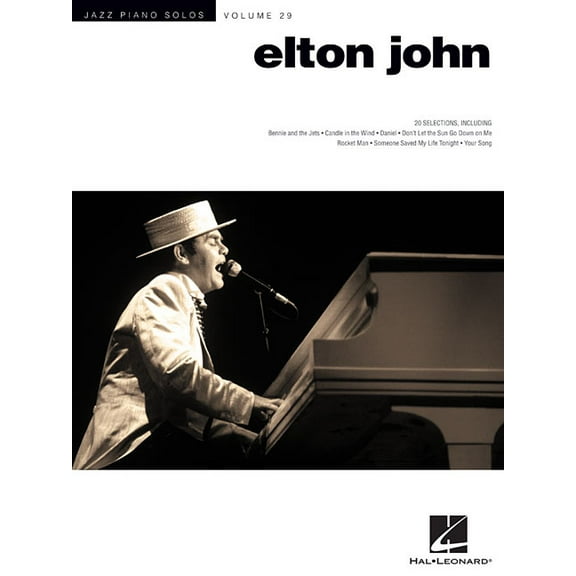 Jazz Piano Solos (Numbered) Elton John, Book 29, (Paperback)