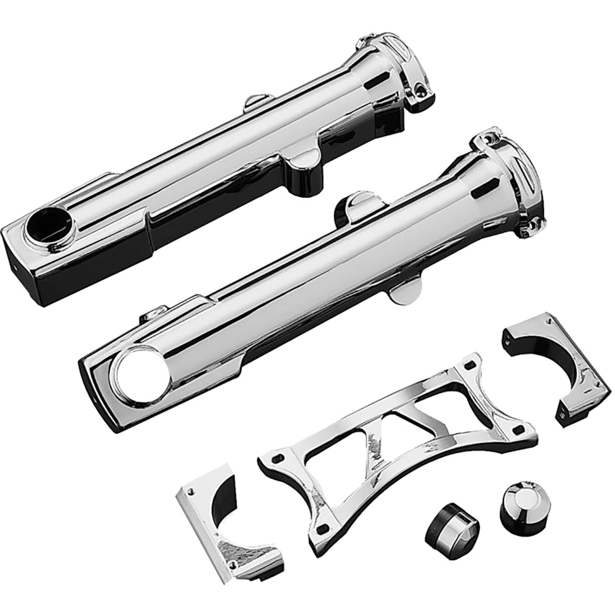 Kuryakyn Fork Skins Compatible for HarleyDavidson Sportster XL 883