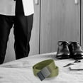 thumbnail image 1 of Three Generations Of Metal Plate Buckle Casual Men'S Belt Durable Nylon Belt, 1 of 4