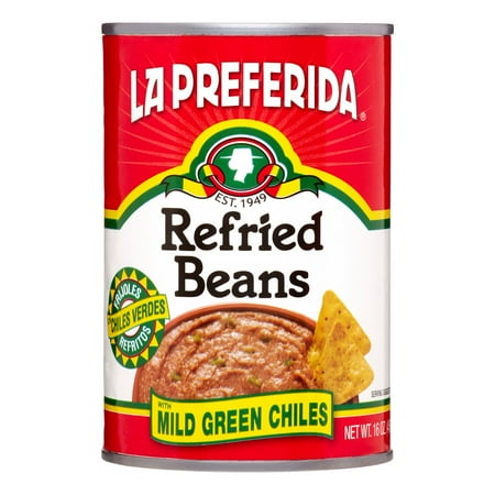WATER, PINTO BEANS, GREEN CHILES, LARD, SALT
