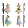 thumbnail image 6 of Dserfhy Wooden Angel Christmas Ornaments Rustic Farmhouse Angel Decorations Xmas Tree Hanging Ornaments for Holiday Home Decor, 6 of 8