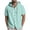 Z03 Mint Green, variant on Gubotare Big and Tall Shirts for Men Mens Short Sleeve Casual Button Down Shirts Summer Untucked Dress Shirts with Pocket (Mint Green,S)