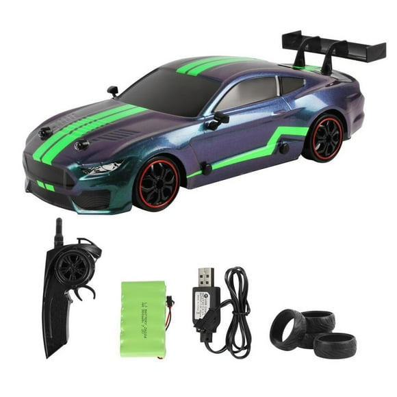 RC Kart Car 1:18 Scale Racing Kart Truck Model Toy Children's Playset, Remote Green