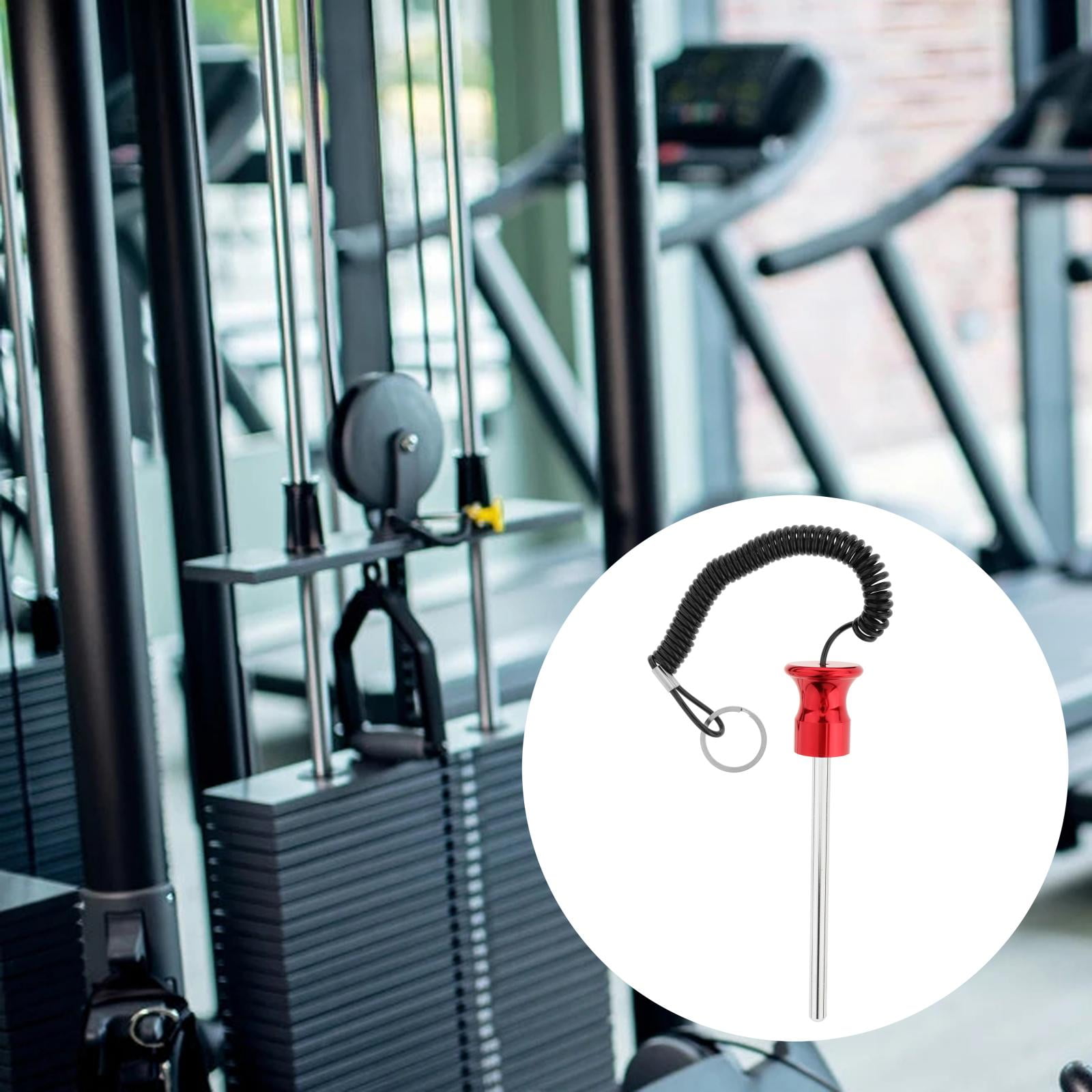 Weight Stack Pin with Pull Rope Selector Aluminum Alloy Gym Equipment Parts