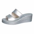 thumbnail image 5 of TAGOLD Women's Slippers,Women's Fashionable And Casual Summer Thick-Soled Outdoor Wedge Slippers, 5 of 5