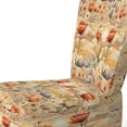 thumbnail image 4 of Designart "Beige Meadow Flowers Boho Pattern I" Upholstered Floral Accent Chair and Cottage Arm Chair - Multiple Color & Pattern, 4 of 7