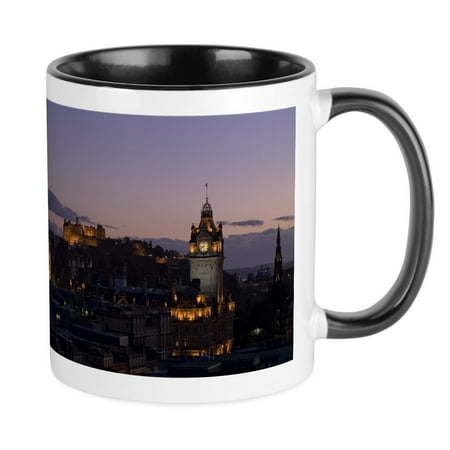 

CafePress - Illuminated Edinburgh Mug - Ceramic Coffee Tea Novelty Mug Cup 11 oz