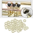 thumbnail image 1 of Arandelas de fieltro de válvula de trompeta Cornet 50 piezas Baoblaze Almohadillas de fieltro para trompeta, 1 of 8