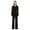 Black, variant on Women's Mechanic Work Utility Coveralls Dungarees Flight Suit Jumpsuit Blue M