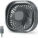 thumbnail image 1 of Table Fan USB Small Fan Cooling Desktop Desk Fan, Mini Silent Fan for Bedside Bedroom Office Car Home Accessories, 3 Speeds Strong Airflow Plug-in Fan, 1 of 5