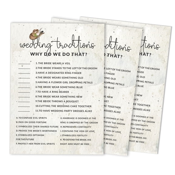 Inkdotpot Bridal Wedding ShowerGameBachelorette Party ActivityGameCards 50-PackCowgirlWhy Do We Do That