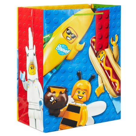 Hallmark Large Gift Bag (LEGO Minifigures on Blue)