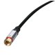 thumbnail image 1 of Monster Essentials Cable de Vídeo Coaxial RG-6: 16,4 Pies con Conector F-Pin Chapado en Oro, Chaqueta Protectora Duraflex y Carcasa Extruida de Aluminio, 1 of 1