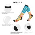 thumbnail image 4 of Compression Socks for Men Women -Hello Summer1 Knee High Compression Stockings for Men Women, 4 of 5