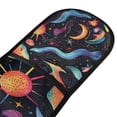 thumbnail image 4 of Yayeee Double Oven Mitt Kitchen Heat Resistant Baking 35" x7" Quilted Glove, Zodiac Stars, 4 of 6
