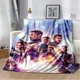 thumbnail image 3 of Manta de felpa suave de Marvel The Avengers, manta de franela para sala de estar, dormitorio, cama, sofá, funda de picnic, 3 of 5